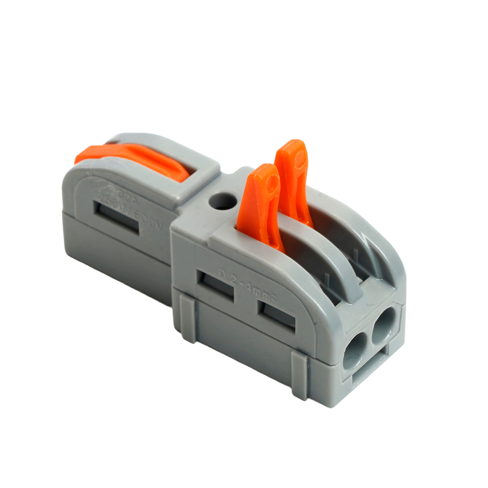 Клемма супер-компактная разветвительная 1 вход, 2 выхода, наборная STEKKER,LD220-102  от компании Ферон