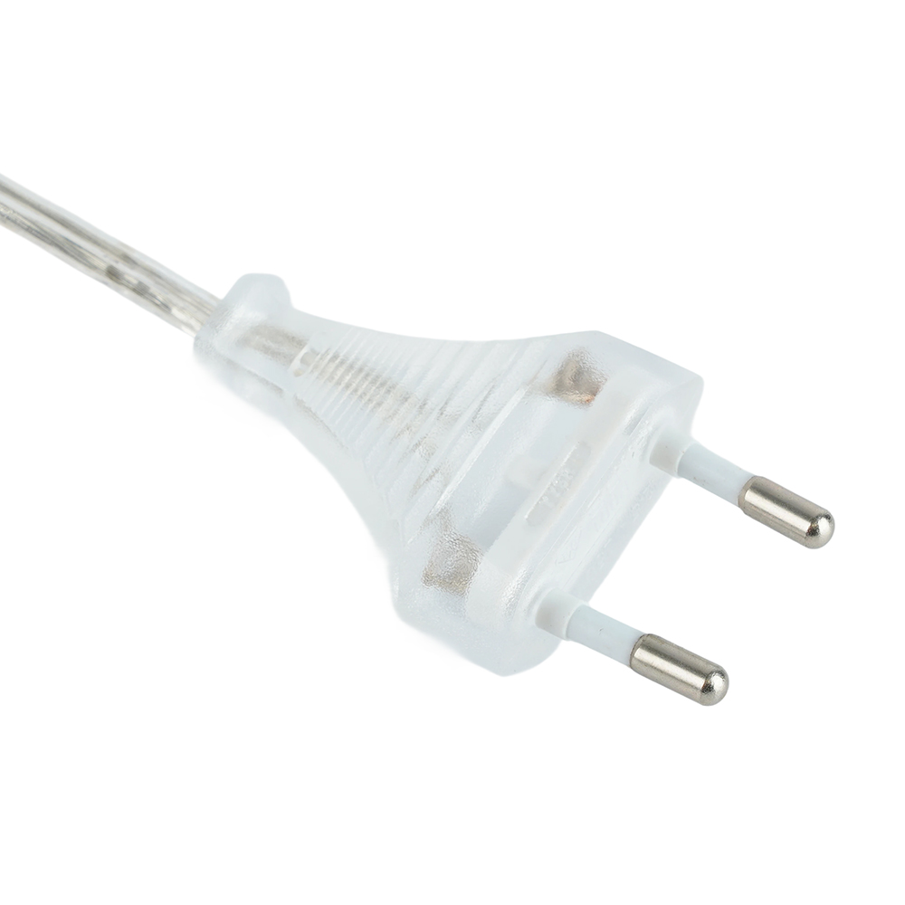 Сетевой шнур (с ножным выключателем)  прозрачный, DM106 от компании Ферон