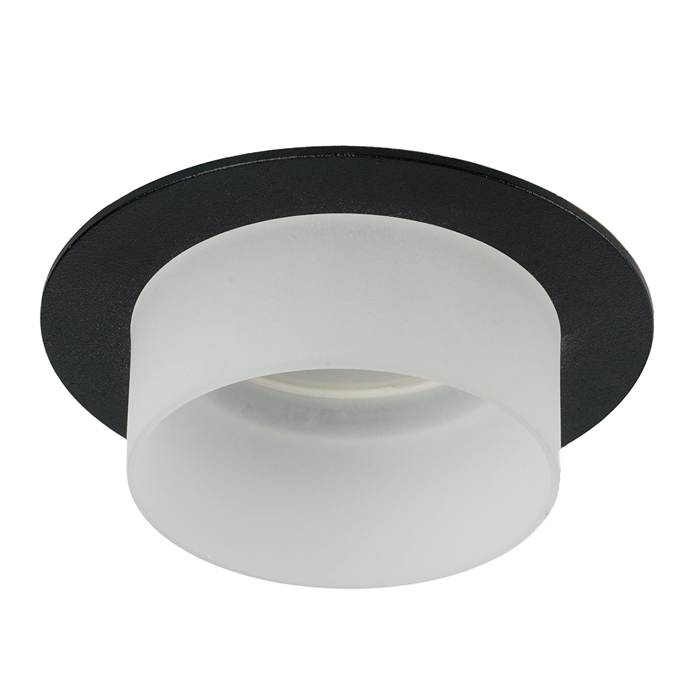 Светильник встраиваемый Feron DL3115 потолочный MR16 G5.3 черный от компании Ферон за 