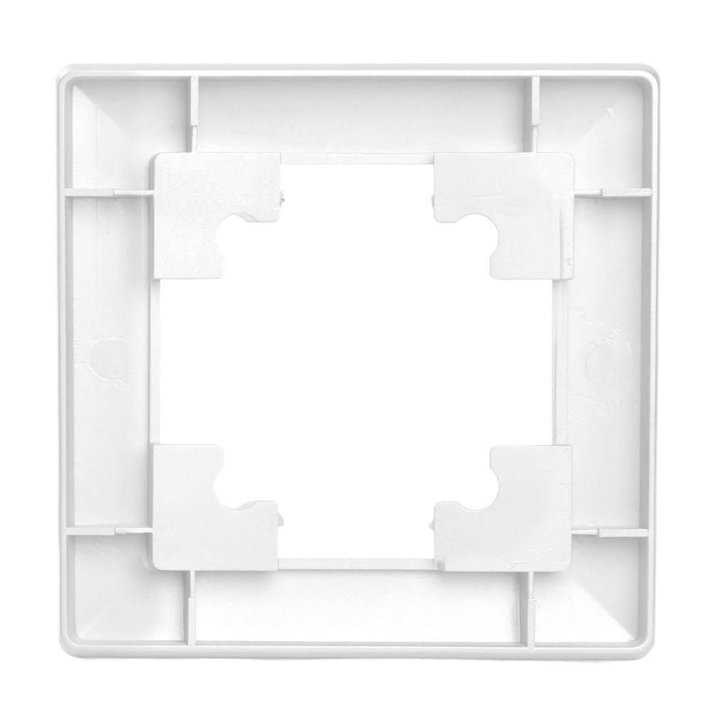 Рамка STEKKER, PFR00-7001-01 1-местная, пластик, серия Катрин, белый от компании Stekker