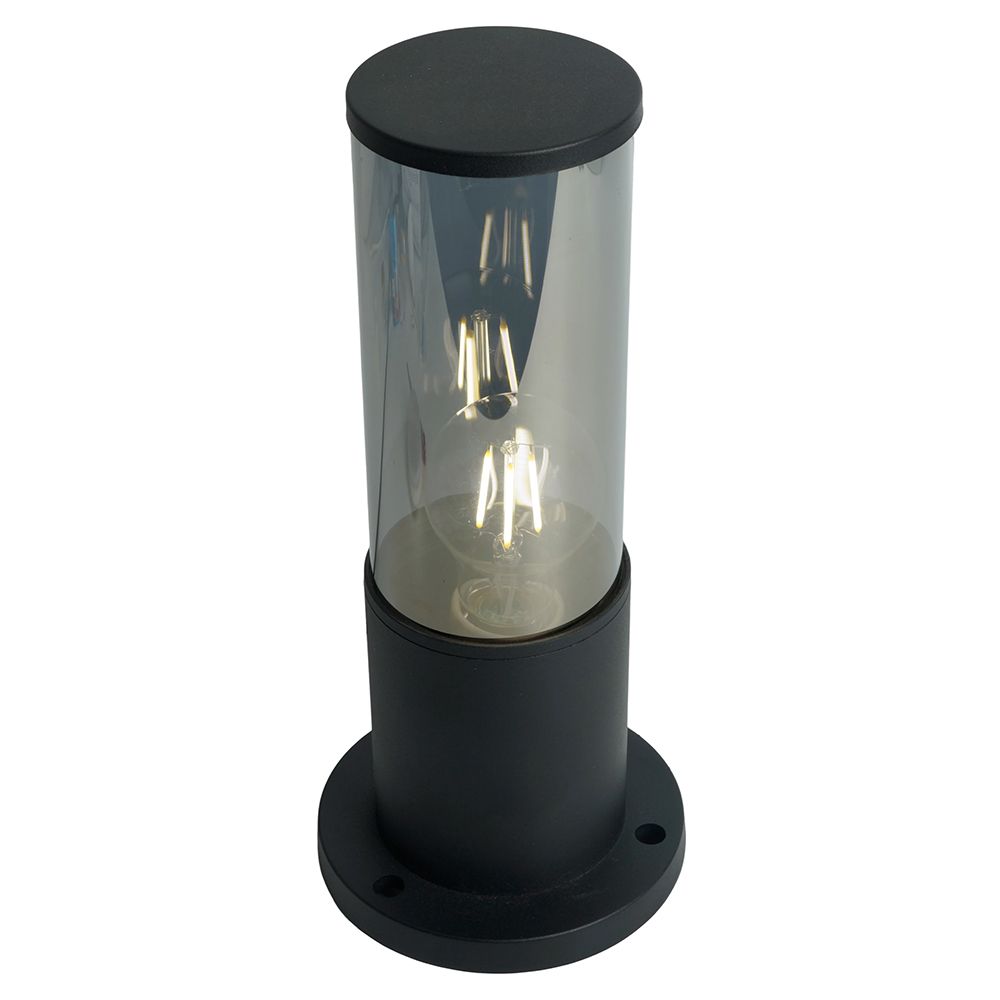 Светильник садово-парковый Feron DH1303, столб,  E27 230V, черный от компании Ферон по цене 