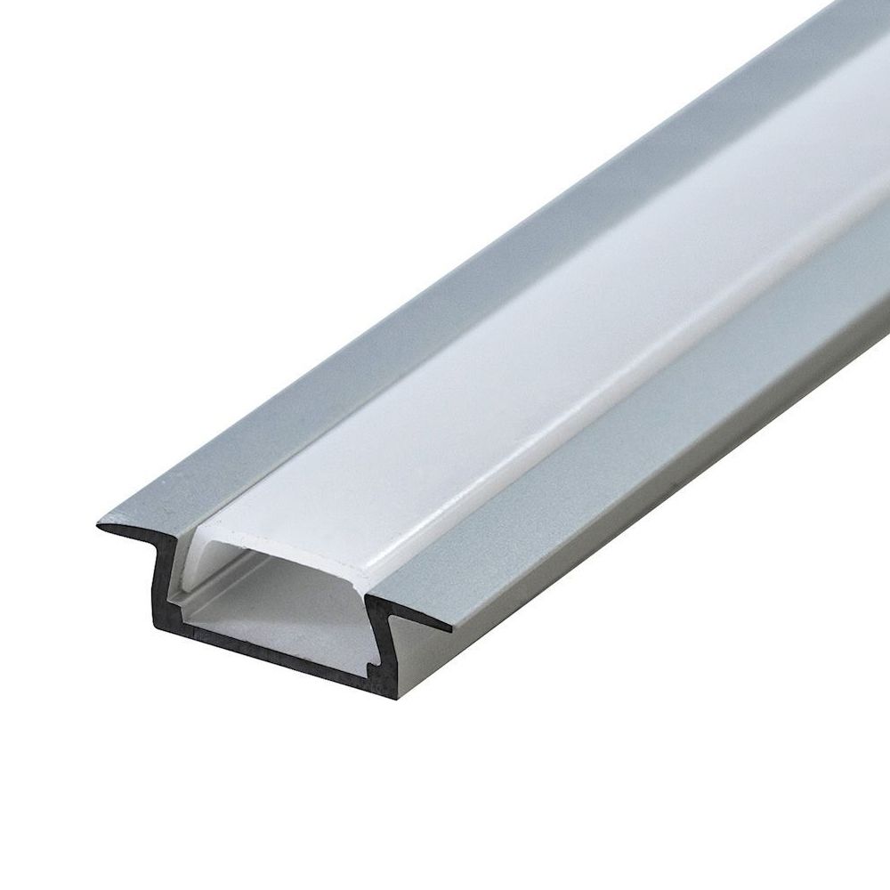 Купить Профиль алюминиевый встраиваемый, серебро, CAB251 по цене производителя в официальном интернет-магазине shop.feron.ru