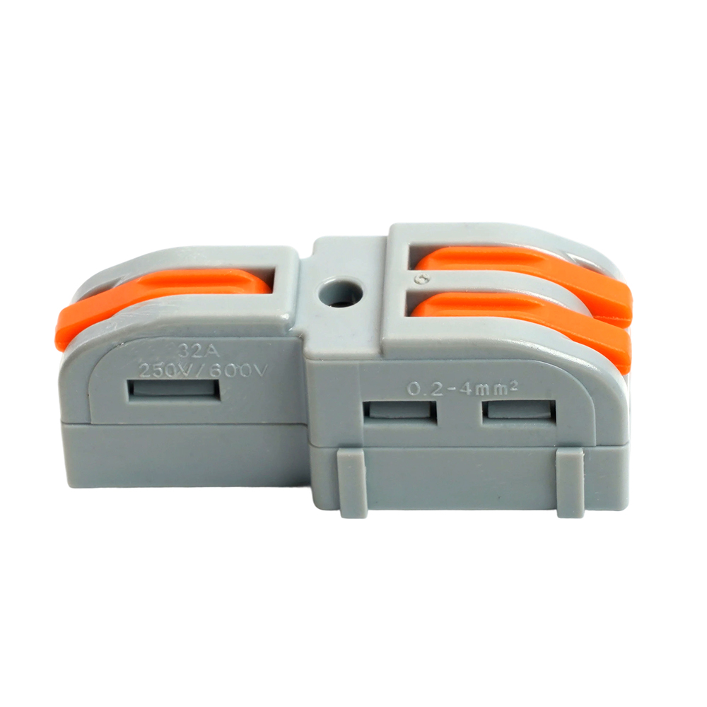 Клемма супер-компактная разветвительная 1 вход, 2 выхода, наборная STEKKER,LD220-102  от компании Ферон