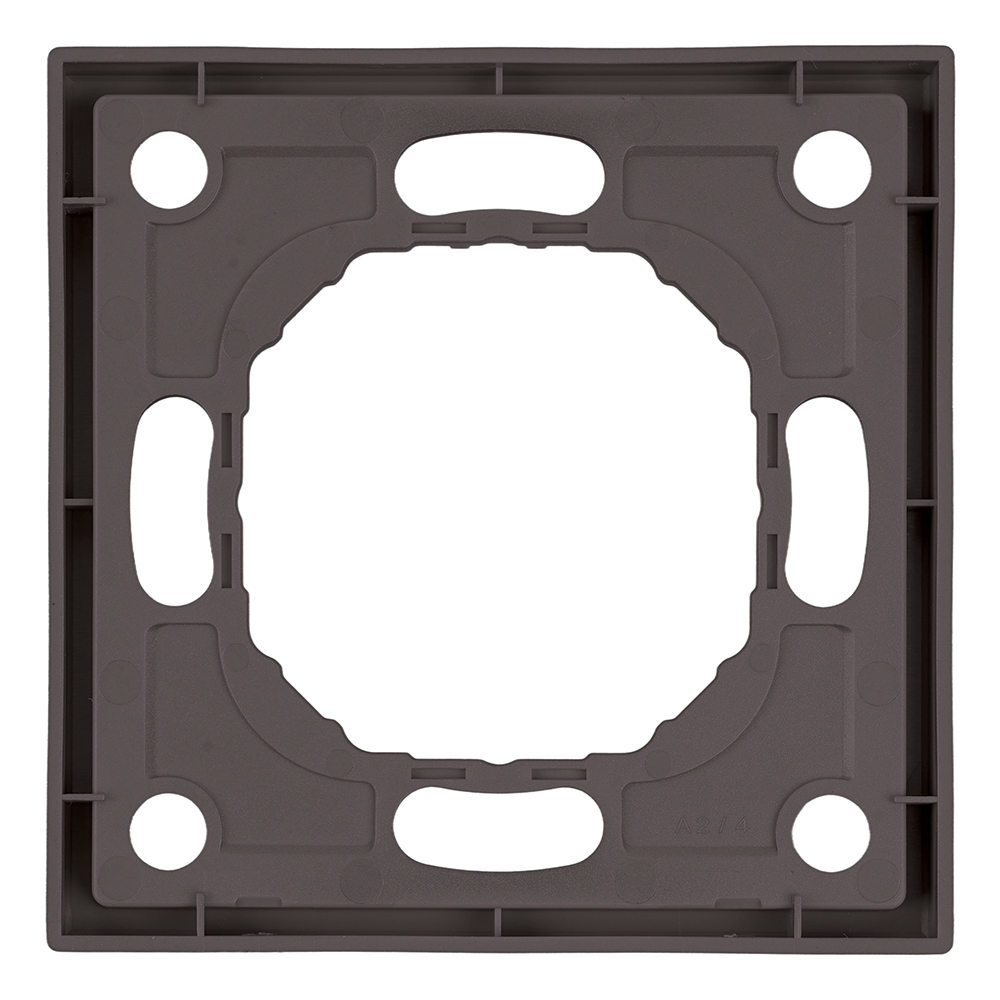 Рамка STEKKER, PFR00-5001-09 1-местная, серия Эмили, антрацит, soft touch от компании Stekker