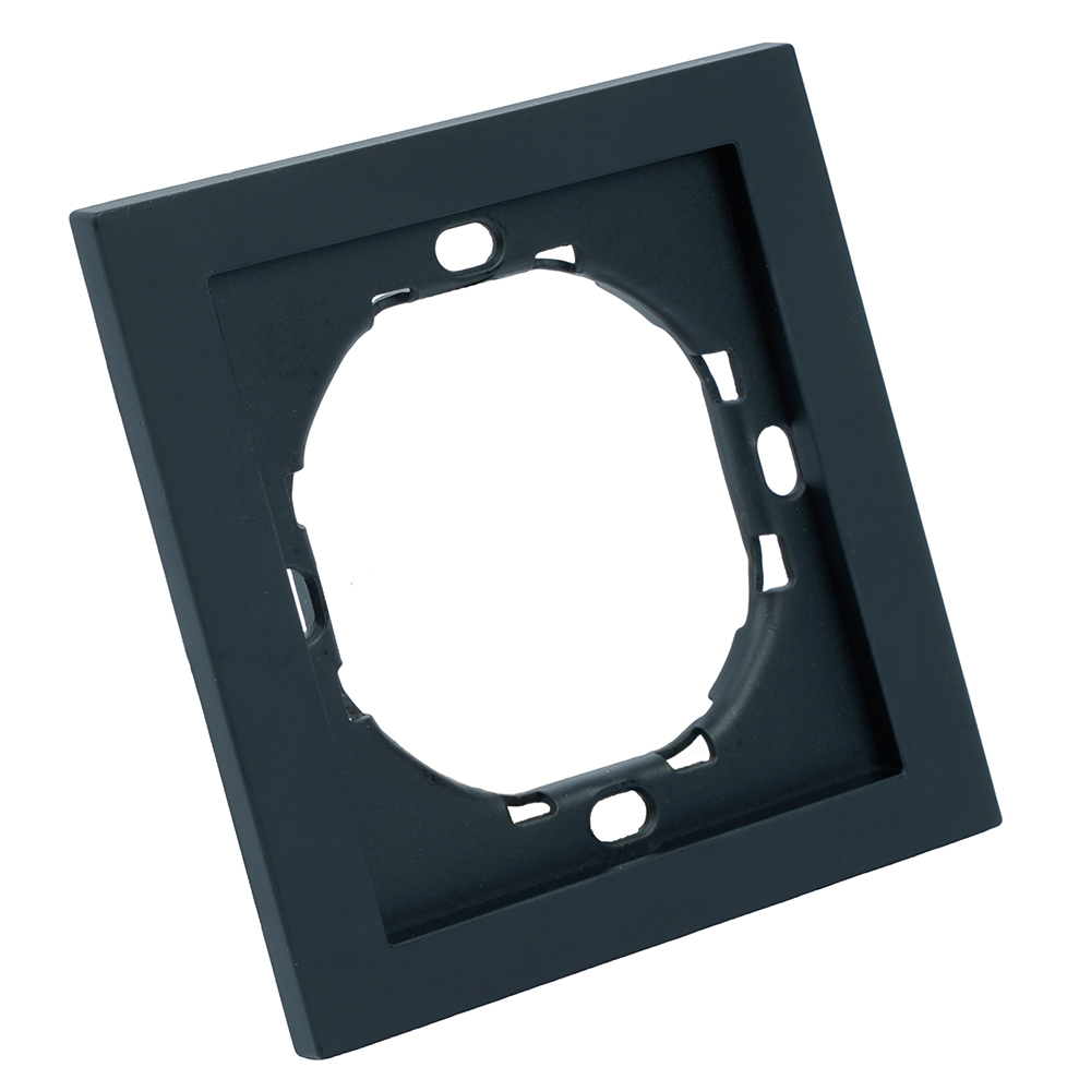 Рамка 1-местная, STEKKER, серия Мия, PFR00-3001-05, черный бархат от компании Stekker