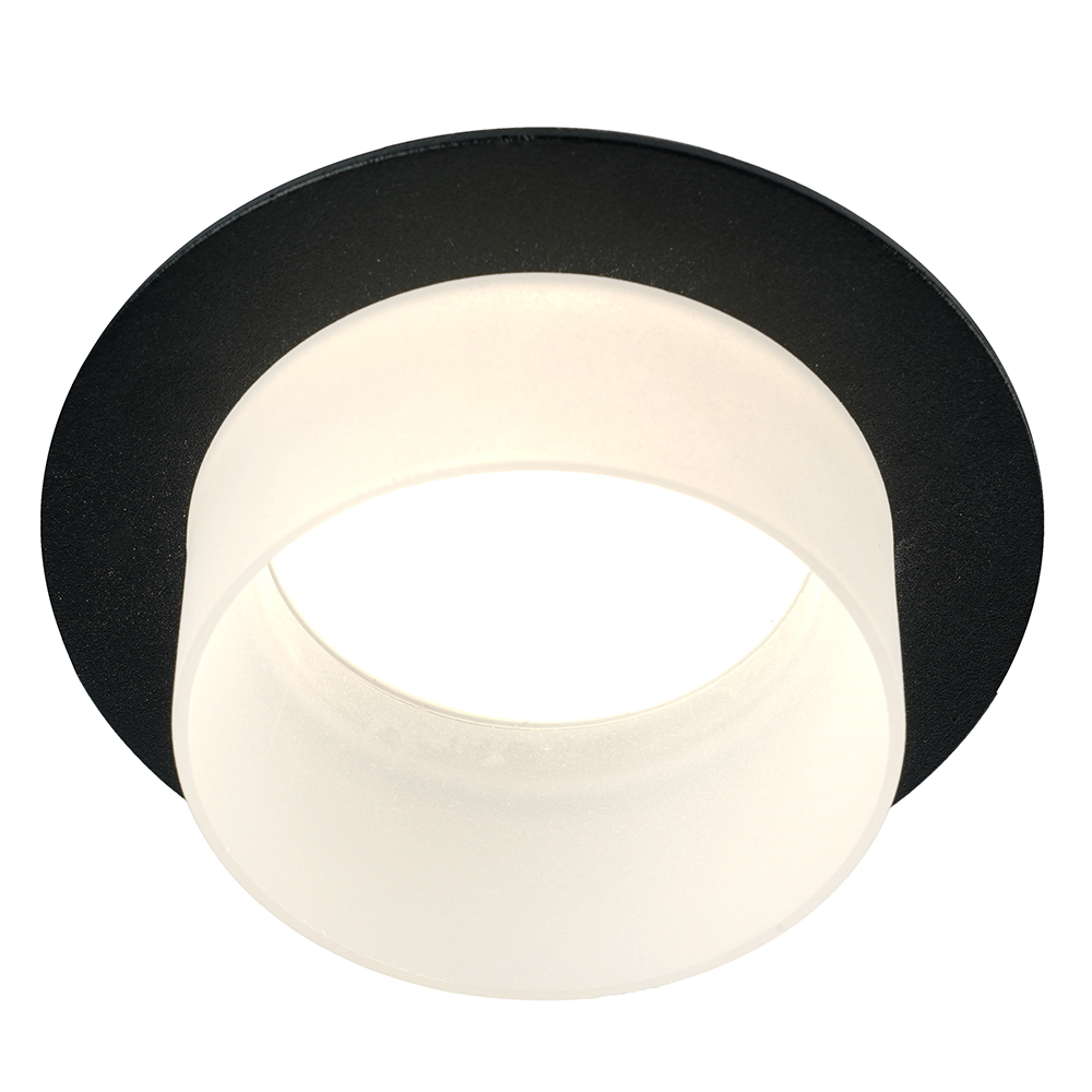 Светильник встраиваемый Feron DL3115 потолочный MR16 G5.3 черный от компании Ферон за 