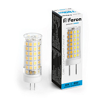 Лампа светодиодная Feron LB-434 G4 9W 175-265V 6400K 38145 Лампа светодиодная Feron LB-434 G4 9W 175-265V 6400K 38145
