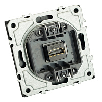 Розетка HDMI 2.0 Type A (механизм), серия Эмили, STEKKER, RST00-5118-10, платиново-серый, soft touch 50170 Розетка HDMI 2.0 Type A (механизм), серия Эмили, STEKKER, RST00-5118-10, платиново-серый, soft touch 50170
