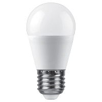 Лампа светодиодная Feron LB-990 Шарик E27 15W 175-265V 4000K 52077 Лампа светодиодная Feron LB-990 Шарик E27 15W 175-265V 4000K 52077
