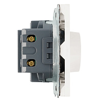 Выключатель диммирующий (механизм), STEKKER, 250В, 500W, серия Эмили, RSW10-5106-01, белый фарфор, soft touch 49868