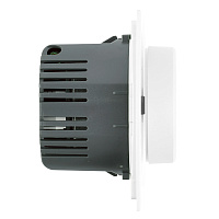 Выключатель диммирующий (механизм), STEKKER, 250В, 1200W, серия Мия, RSW10-3106-01, белая магнолия 50566