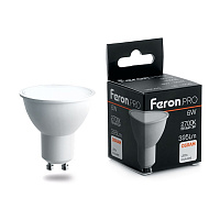 Лампа светодиодная Feron.PRO LB-1606 GU10 6W 175-265V 2700K 38086 Лампа светодиодная Feron.PRO LB-1606 GU10 6W 175-265V 2700K 38086