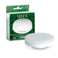 Лампа светодиодная SAFFIT SBGX5306 GX53 6W 230V 2700K 55194 Лампа светодиодная SAFFIT SBGX5306 GX53 6W 230V 2700K 55194