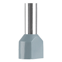 LD406-4012 Наконечник штыревой втулочный изолированный НШВИ(2) 4,0-12 (упаковка 100 шт) 50391