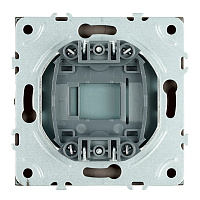 Заглушка (механизм), STEKKER, серия Эмили, RST00-5116-09, антрацит, soft touch 49935