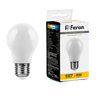 Лампа светодиодная Feron LB-375 E27 3W матовая 230V 2700K 38266 Лампа светодиодная Feron LB-375 E27 3W матовая 230V 2700K 38266