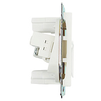 Розетка телевизионная 1-местная (механизм), STEKKER GLS00-7106-01, 75 Ом, 5-862МГц, серия Катрин, белый 49181 Розетка телевизионная 1-местная (механизм), STEKKER GLS00-7106-01, 75 Ом, 5-862МГц, серия Катрин, белый 49181