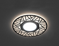 Светильник встраиваемый с LED подсветкой Feron CD991 потолочный MR16 G5.3 белый Светильник встраиваемый с LED подсветкой Feron CD991 потолочный MR16 G5.3 белый