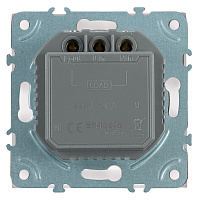 Выключатель карточный (механизм), STEKKER, 250В, 40А, серия Эмили, RSW40-5114-08, кашемир, soft touch 50702