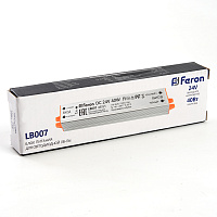 Трансформатор электронный для светодиодной ленты 40W 24V (драйвер), LB007 Трансформатор электронный для светодиодной ленты 40W 24V (драйвер), LB007