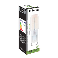 Лампа светодиодная Feron LB-431 G9 7W 230V 4000K 25756 Лампа светодиодная Feron LB-431 G9 7W 230V 4000K 25756