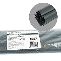 Термоусадочная трубка клеевая STEKKER HSTG-2548-100BK, длина 100 см., коэф. усадки 3:1 39757