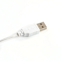 Гирлянда линейная Feron CL576 Роса, статичная, 10м USB 5000K , прозрачный шнур Гирлянда линейная Feron CL576 Роса, статичная, 10м USB 5000K , прозрачный шнур