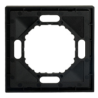 Рамка STEKKER, PFR00-5001-05 1-местная, серия Эмили, черный уголь, soft touch 49858 Рамка STEKKER, PFR00-5001-05 1-местная, серия Эмили, черный уголь, soft touch 49858