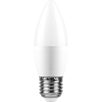 Лампа светодиодная Feron LB-970 Свеча E27 13W 175-265V 4000K 38111 Лампа светодиодная Feron LB-970 Свеча E27 13W 175-265V 4000K 38111