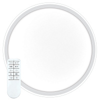 Светодиодный управляемый светильник накладной Feron AL5800 RING тарелка 80W 3000К-6500K 41556 Светодиодный управляемый светильник накладной Feron AL5800 RING тарелка 80W 3000К-6500K 41556