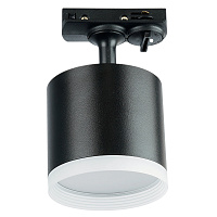 Светильник Feron AL173 трековый однофазный на шинопровод под лампу GX53, черный Артикул 48691