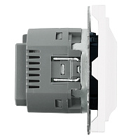 Выключатель карточный (механизм), STEKKER, 250В, 40А, серия Эмили, RSW40-5114-01, белый фарфор, soft touch 50698