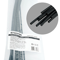 HSTG-321-100BK Термоусадочная трубка клеевая 3,2/1,0 длина 100 см., усадка 3:1, черный 39751