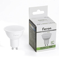 Лампа светодиодная Feron LB-24 MR16 GU10 5W 175-265V 4000K 51216 Лампа светодиодная Feron LB-24 MR16 GU10 5W 175-265V 4000K 51216