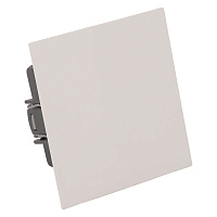 Переключатель перекрестный 1-клавишный (механизм), STEKKER, 250В, 10А, серия Мия, RSW10-3110-08, пудровый жемчуг 50570