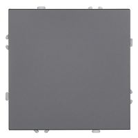 Переключатель 1-клавишный (механизм), STEKKER, 250В, 10A, серия Эмили, RSW10-5105-10, платиново-серый, soft touch  49945