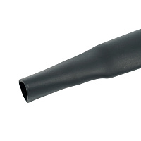 Термоусадочная трубка клеевая STEKKER HST-1916-100BK, длина 100 см., коэф. усадки 3:1, черный 39756