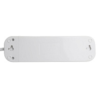 Удлинитель  четырехместный c/з STEKKER HM06-40-07 3x1мм2, 7м, серия Home (У10-429), белый 49389