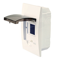 Бокс встраиваемый STEKKER EBX50-4/04-50 4 модуля, пластик, серия ArcaLight 50508