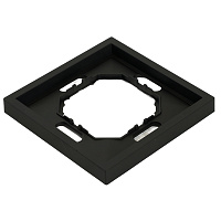 Рамка STEKKER, PFR00-5001-05 1-местная, серия Эмили, черный уголь, soft touch 49858 Рамка STEKKER, PFR00-5001-05 1-местная, серия Эмили, черный уголь, soft touch 49858