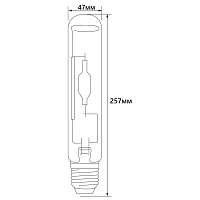 Лампа металлогалогенная Feron HID4 E40 400W 230V 4000K в Новосибирске Лампа металлогалогенная Feron HID4 E40 400W 230V 4000K в Новосибирске