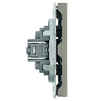 Заглушка (механизм), STEKKER, серия Эмили, RST00-5116-09, антрацит, soft touch 49935 Заглушка (механизм), STEKKER, серия Эмили, RST00-5116-09, антрацит, soft touch 49935