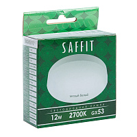 Лампа светодиодная SAFFIT SBGX5312 GX53 12W 230V 2700K 55188 Лампа светодиодная SAFFIT SBGX5312 GX53 12W 230V 2700K 55188