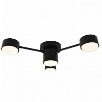 Светильник потолочный GX53 15Wx4, 230V, чёрный, AL268 GELA  Feron 53098