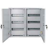 Шкаф навесной распределительный ЩРН-72 STEKKER EBX60-1/72-31 IP31, 72 модуля, сталь, серия ArcaMetal 50536