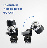 Фонарь налобный FERON TH2304 на батарейках 3*AAA, 3W 14LEDs IP44 пластик 41708 Фонарь налобный FERON TH2304 на батарейках 3*AAA, 3W 14LEDs IP44 пластик 41708