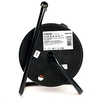 Удлинитель на катушке Stekker STD03-44-50 Standart 4-местный с/з ПВС 3*1,5, оранжевый, 16А, IP44, 50м (80104) 50173