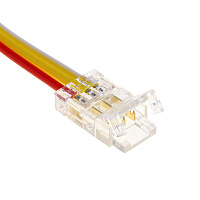 Соединитель лента-блок питания 10мм для CCT SMD ленты шириной 8 мм, LD171 Артикул 52002