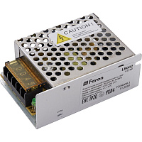 Трансформатор электронный для светодиодной ленты 30W 12V (драйвер), LB002 FERON Артикул 41349 Трансформатор электронный для светодиодной ленты 30W 12V (драйвер), LB002 FERON Артикул 41349
