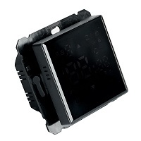 Терморегулятор Wi-Fi (механизм), STEKKER, 250В, 3500Вт, серия Катрин, GLS00-7119-05, черный 50375